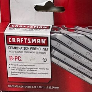 Craftsman 8 pc. Metric 12 pt. Combination Wrench Set 46867